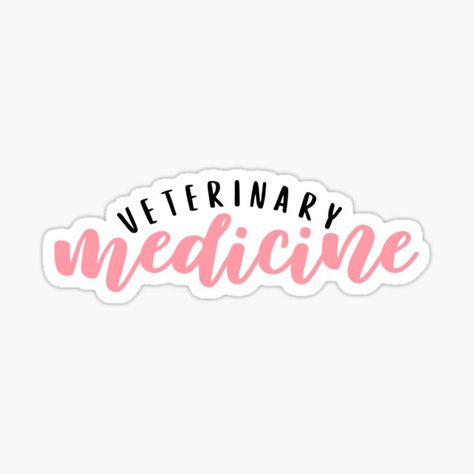 Veterinary Medicine Laptop Stickers for Sale | Redbubble Veterinary Medicine Stickers, Veterinary Medicine Quotes, Veterinary Stickers, Veterinary Medicine Humor, Vet Stickers, Veterinarian Student, Veterinarian Quotes, Medicine Humor, Stickers Bonitos