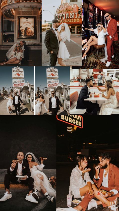 Vegas Renew Vows, Vegas Marriage Aesthetic, Las Vegas Themed Wedding, Vegas Wedding Suit, Vegas Vow Renewal Ideas, Dress Theme Ideas, Vegas Style Wedding, Little White Chapel Vegas, Las Vegas Vow Renewal