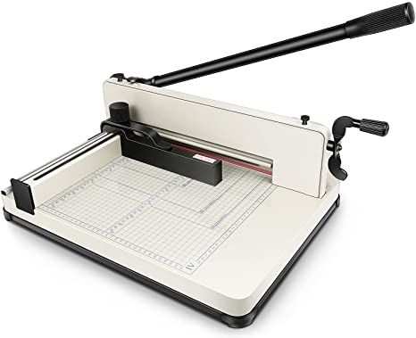 Amazon.com: Paper Scrap Paper Cutter 17 inch Heavy Duty 500 Sheets A3 A4 B4 B5 A5 B6 B7 Metal Base Guillotine Trimmer for Office Home : Office Products Paper Guillotine, Cardstock Cards, Bookbinding Tools, Paper Machine, Paper Press, School Paper, Paper Trimmer, Grid Design, Home School