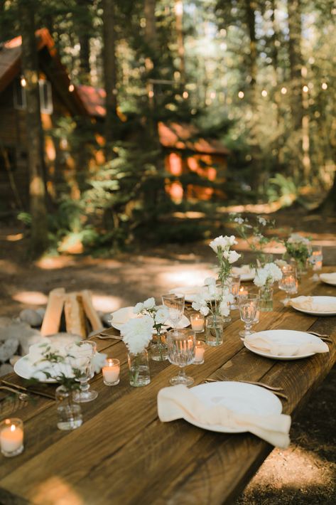 Earthy and neutral summer wedding in the forest on the Skykomish River in Index, Washington. Red Wood Wedding, Red Woods Wedding, Redwood Wedding Decorations, Redwood Grove Wedding, California Redwoods Wedding, Redwood Wedding Photos, Hoyt Arboretum Wedding Redwood Deck, Redwood Wedding, Wedding Themes Fall