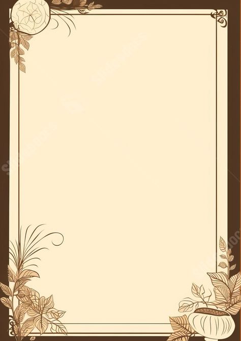 Border Designs For Projects Printable, Document Background, Page Boarders, Performance Task, Photo Border, Beautiful Borders, Performance Tasks, Brown Border, Old Paper Background