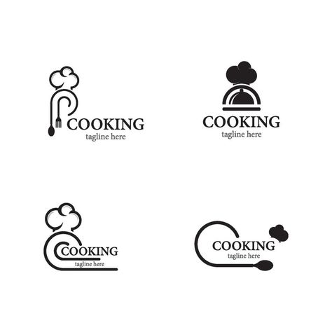 Kitchen Logo Design Ideas, Kitchen Appliances Logo, Cooking Logo Design, Kitchen Logo Design, Cook Logo, Logo Dessert, Eco Logo Design, Massage Logo, Farm Logo Design