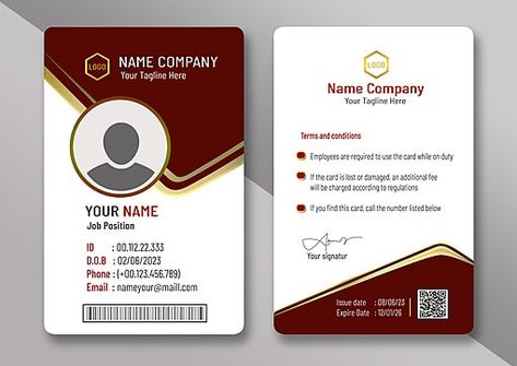 Event Tag Design, Id Layout Design, Id Design Card, I Card Design, Identification Card Design, Name Card Design Business, Card Name Design, Id Card Design Creative, Id Cards Design