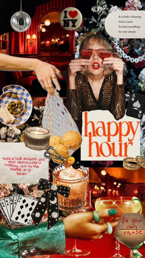 Photo Collage Board, Spotted Animals, Disco Theme, Happy Hour Drinks, Italo Disco, Texture Graphic Design, Web Layout Design, Hen Do, Disco Party