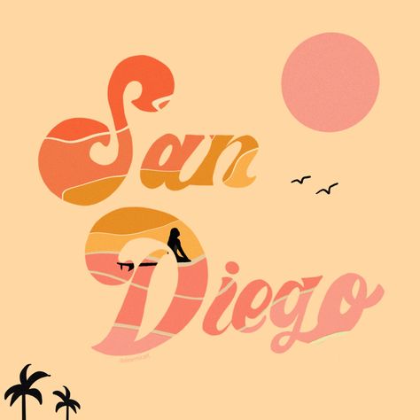 Branding Mood Board Inspiration, California Sign, Ra Themes, Solvang California, Cali Vibes, San Diego Art, Venice Beach California, Carlsbad California, Airbnb Design