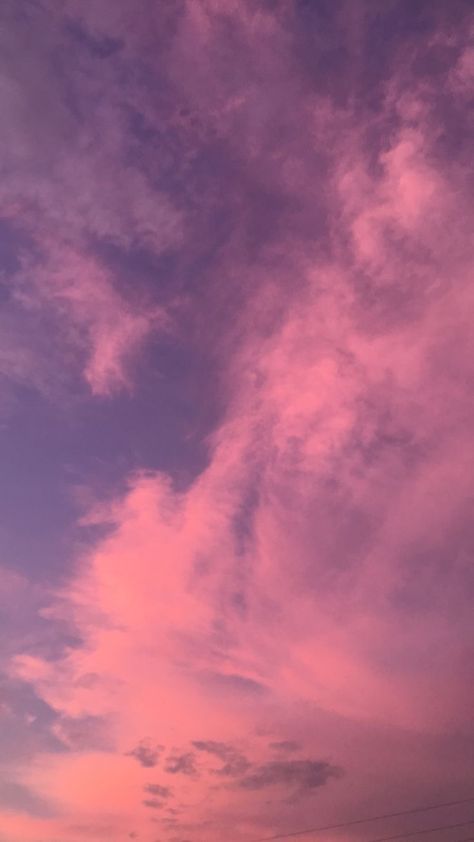 Wallpaper Estetika, Iphone Wallpaper Sky, Cloud Wallpaper, Sunset Wallpaper, Pretty Sky, Sky Art, Iphone Background Wallpaper, Cute Backgrounds, Pink Sky