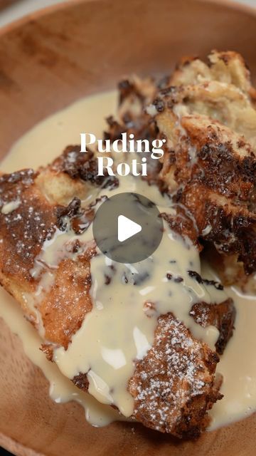 Puding Roti, Custard, Open House, Dessert, Snacks, On Instagram, Instagram