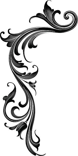 Filigree Tattoos For Women, Filagry Tattoo Design, Filagree Design Tattoo Outline, Fancy Pattern Design, Ornamental Snake Tattoo, Filigree Tattoo Sleeve, Gothic Ornament Tattoo, Filigree Drawing, Filigree Tattoo Designs