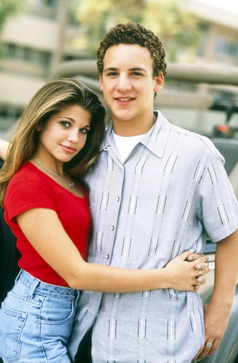 #DanielleFishel is admitting that she would not have had her and #BenSavage’s characters (Topanga and Cory) make it to the altar on #BoyMeetsWorld if she had the choice.⁠ ⁠ “I think I might have her still do the proposal and maybe he still says yes, [and] we go through the whole planning," she says. "Then, we end up deciding it’s maybe not the right choice for us now.” ⁠Link for more details. Topanga And Cory, Cory Matthews, Cory And Topanga, Danielle Fishel, The Proposal, Boy Meets World, Tv Couples, Girl Meets World, Boy Meets