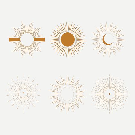 Download the Bohemian sun vector icons set. Vector set of linear boho icons and symbols. Sun logo design templates. Abstract design elements for jewelry inminimalist style for social media posts. 20765299 royalty-free Vector from Vecteezy for your project and explore over a million other vectors, icons and clipart graphics! Sun Logo Design, Boho Icons, Sun Vector, Bohemian Sun, Sun Logo, Symbol Design, Icon Set Vector, Personal Business Cards, Logo Design Template