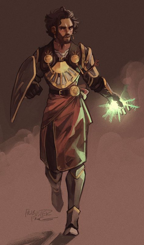 Cleric Character Design, Light Cleric, Dnd Cleric, Dungeons And Dragons Classes, Dragon Rpg, Pathfinder Rpg, Black Characters, Dungeons And Dragons Characters, Character Design Male