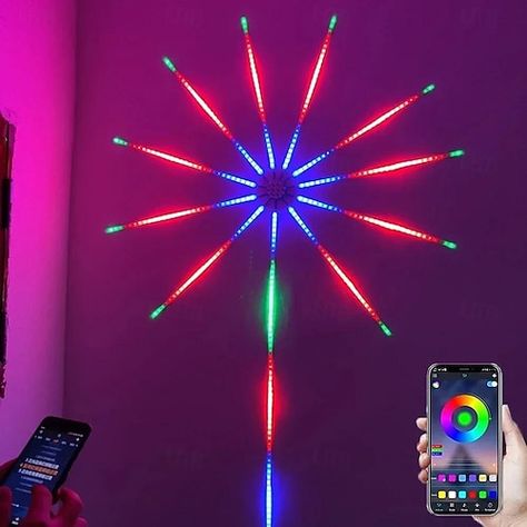 Starburst Lights, Starburst Light, Led Strip Lights, Bluetooth Remote, Strip Lights, Light Music, Indoor Wedding, Led Strip Lighting, Led Strip