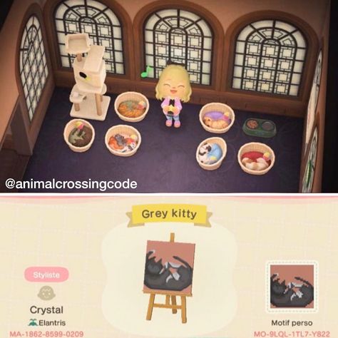 D🌑CFUTURE on Twitter: "there are pet cat items in animal crossing no pet cats so fake cat technology continues to advance… " Cafe Acnh, Animal Crossing Cats, Nintendo Switch Animal Crossing, Pet Bird Cage, Animal Crossing Funny, Animal Crossing Memes, Qr Codes Animal Crossing, Animal Crossing Villagers, Pet Cats