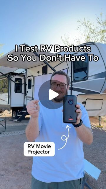 BaileyGoesOutside on Instagram: "Is this the best Portable Projector for your RV?! 🔍🤔

This is a test and review of the @seenebula Capsule 3 Projector.

High quality, easy to stow, long battery life, 
and so much more. 

You can get $130 off the Capsule 3 and get some extra freebies (link in my page bio)

 We love it and highly recommend it for your RV trips. 

#NebulaPartner #NebulaShowtime #NebulaProjector #NebulaCapsule #SeeNebula 
#AnkerProjector #RV #RVLife #RVTips #Outdoors #Camping #rvlife #rvaccessories #rvgear #rvhacks #rvlifestyle #rvfamily #camper #rvmusthave #unboxing #review #tip #rvtrip #rving" Camping Projector, Rv Gear, Rv Trips, Rv Hacks, Rv Accessories, Rv Lifestyle, Portable Projector, Cool Gadgets To Buy, Rv Travel