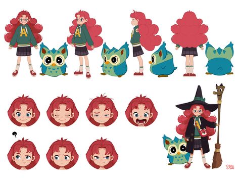 Hong Soonsang, 3d Karakter, Character Turnaround, Character Model Sheet, Character Design Sketches, 캐릭터 드로잉, Concept Art Character, Kid Character, Character Design Animation