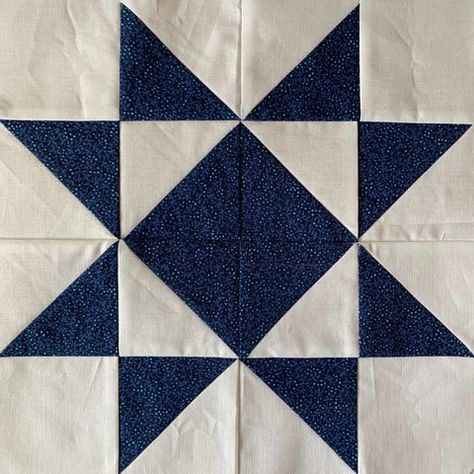 How to Make the Ohio Star Quilt Block – Bobbin In Quilts Half Square Star Quilt, Michigan Star Quilt Block, 16 Inch Quilt Blocks Patterns, Crystal Star Quilt Pattern, Ohio Star Quilt Pattern Variations, Star Blocks Pattern, Beginner Quilt Square Patterns, 9 Patch Star Quilt Blocks, 12 Inch Ohio Star Quilt Block