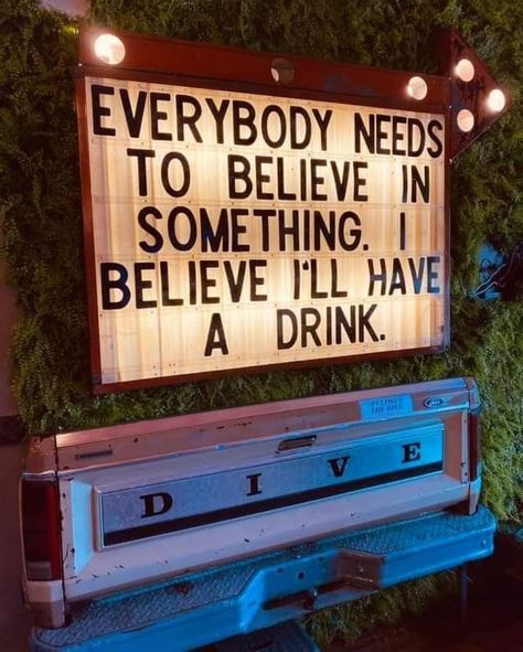 Dive Bar Party, Wine Store Design, Broadway Street, Funny Bar Signs, Pour Decisions, Cave City, Funny Minion Memes, Daily Message, Beer Girl