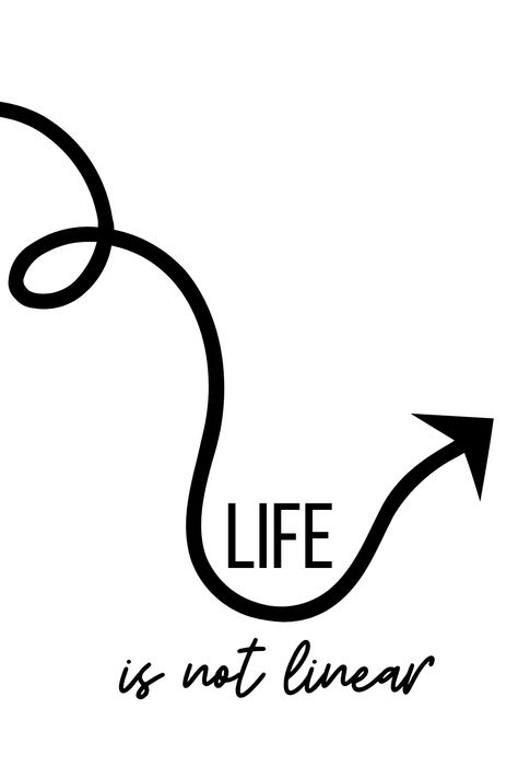 Life is not linear. There are ups and downs and plateaus too. Linear Quotes, Quote Life Lessons, Enjoy Every Moment Quotes, Truth Seeker, Enjoy Every Moment, Quote Life, Ups And Downs, Wise Quotes, Good Advice