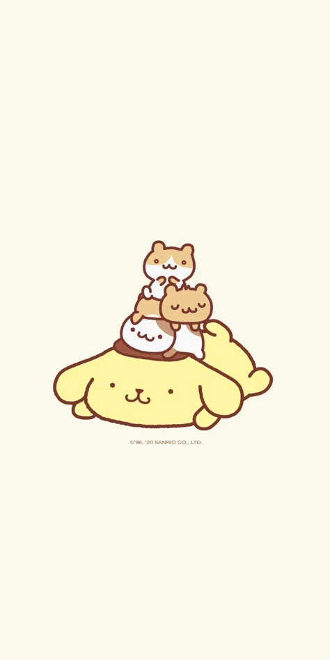 Rilakuma Wallpapers Aesthetic, Purin Aesthetic, 3d Pompompurin, Pom Pom Purin Wallpaper, Pompurin Wallpaper, Purin Wallpaper, Rilakuma Wallpapers, Pompompurin Wallpaper, Pochacco Wallpaper