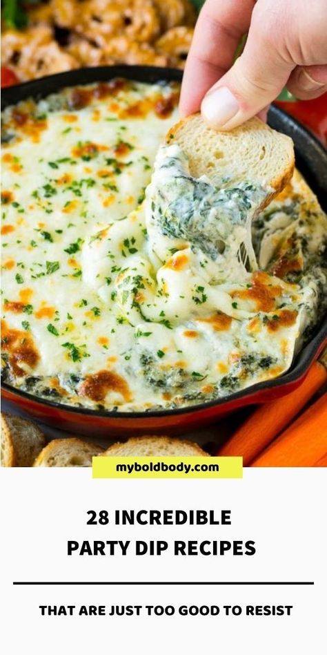 Party Dip Ideas, Warm Appetizer Dips, Warm Dip Recipes, Cheesy Dips, Super Bowl Party Snacks, Best Dip Ever, Party Appetizer Dips, Party Dips Easy, Popular Dips