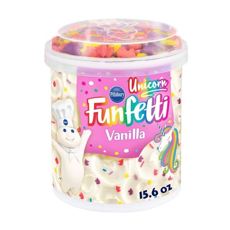 Gluten Free Frosting, Rainbow Chip Frosting, Funfetti Frosting, Sweet Like Candy, Candy Girl, Vanilla Frosting, Kawaii Food, Unicorn Cake, Cute Desserts