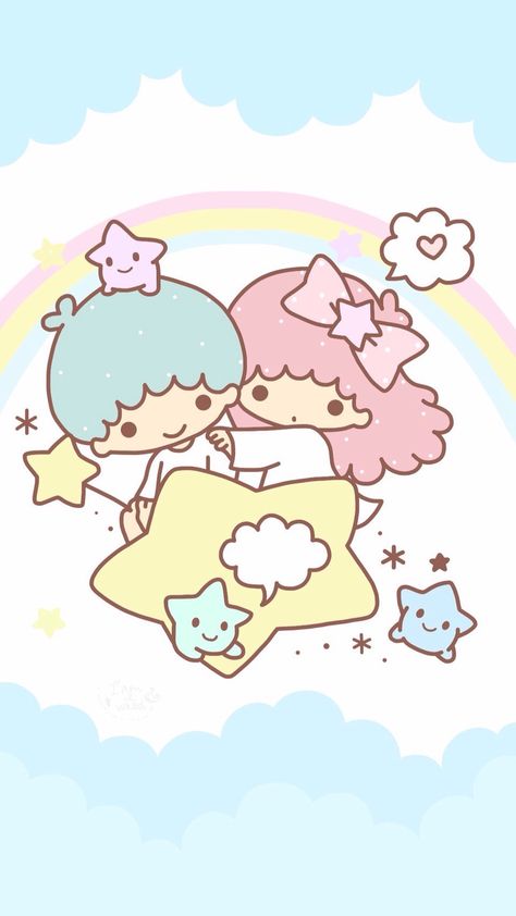 Little Twin Stars ☆ 헬로키티 배경화면, Sanrio Danshi, Cute Lockscreens, My Melody Wallpaper, Hello Kitty Images, Hello Kitty Backgrounds, Hello Kitty Drawing, Sanrio Wallpaper, Twin Stars