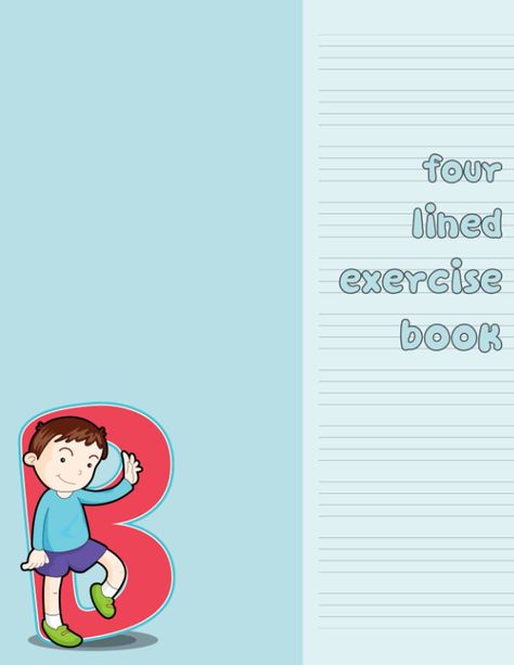 Four Lined Exercise Book: English Handwriting Notebook : 4 Line Ruled Notebook : Handwriting Notebook For Children 90 Pages: Amazon.co.uk: 4Kids, Gary: 9798483423973: Books Notebook Handwriting, Handwriting Notebook, English Handwriting, Book English, Exercise Book, Ruled Notebook, Amazon Book Store, Book Store, Kindle App