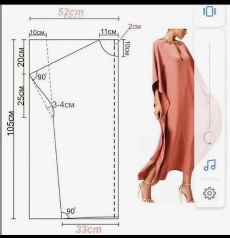 Kaftan Pattern, Dress Patterns Diy, Kaftan Designs, Sewing Clothes Women, Sewing Tutorials Clothes, Vogue Sewing, Blouse Pattern Sewing, Related Images, Diy Sewing Clothes