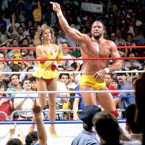 Miss Elizabeth Randy Savage And Miss Elizabeth, Best Friends Day, Wwe Ring, Wwe Couples, Miss Elizabeth, National Best Friend Day, Randy Savage, Macho Man Randy Savage, Best Friend Day