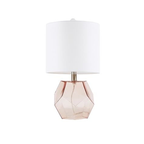 Bella Table Lamp - 510 Design | Olliix Modern Bedside Lighting, Pink Lamp, Transitional Table Lamps, Pink Table Lamp, Small Table Lamp, Pink Table, Task Lamps, Bedside Lighting, White Table Lamp