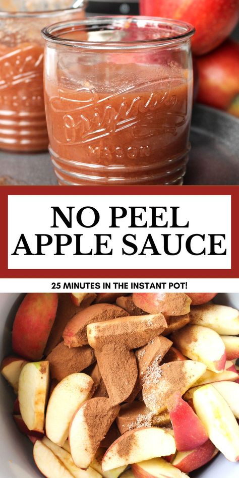 Unsweetened Applesauce Recipe, Easy Apple Sauce, Instant Pot Applesauce, Apple Recipes Easy Healthy, Homemade Applesauce Recipes, Apple Recipes Healthy, Applesauce Recipe, Pot Recipes Healthy, Apple Recipes Easy