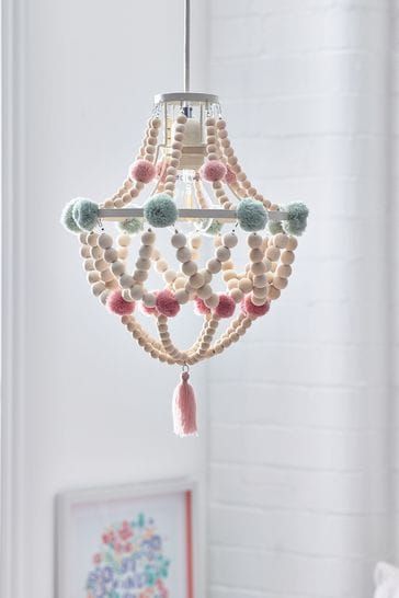 Girls Room Chandelier, Kids Chandelier, Restaurant Designs, Boho Chandelier, Big Girl Bedrooms, Kids Room Lighting, Diy Chandelier, Beaded Chandelier, Chandelier Light