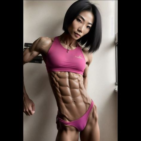 Lean muscle. 8-pack abs. Beautiful Asian fitness women (@mikeys_paradise) • Instagram photos and videos Fitness Women, Gym Motivation, Workout Motivation, Bodybuilding Aesthetic, Lifestyle Workout, Amazing Day, Lean Muscle, Fitness Lifestyle, Fit Girl