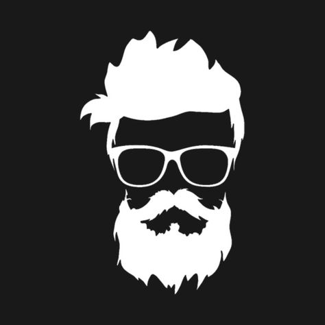 Check out this awesome 'Funny+Beard+Tank+Top' design on @TeePublic! Mustache Wallpaper, Beard Silhouette, Beard Logo Design, Beard Cartoon, Beard Wallpaper, Beard Drawing, Beard Logo, Skull Beard, Beard Art