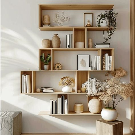 Empty Corner Decor Tips to Style Those Awkward Spaces 5 Blank Corner Ideas, Corner Wall Shelves Living Room, Aesthetic Book Shelf, Living Room Corner Decor, Wall Shelves Living Room, Corner Furniture, Corner Wall Shelves, Wall Shelves Design, Flat Decor