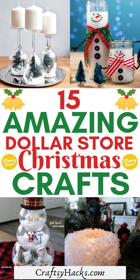 Crafts Wreaths, Dollar Tree Christmas Decor, Dollar Store Christmas Crafts, Christmas Crafts To Sell, Holiday Crafts Diy, Christmas Crafts For Adults, Christmas Crafts To Make, Dollar Store Christmas, Fun Christmas Crafts