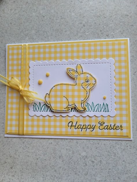 Su Easter Cards 2024, Easter Cards Handmade Stampin Up Stamps, Stampin Up Excellent Eggs Bundle, Su Excellent Eggs, Stampinup Easter Cards, Su Easter Cards, Stampin Up Easter Bunny Cards, Diy Easter Cards Ideas, Bunny Cards Handmade