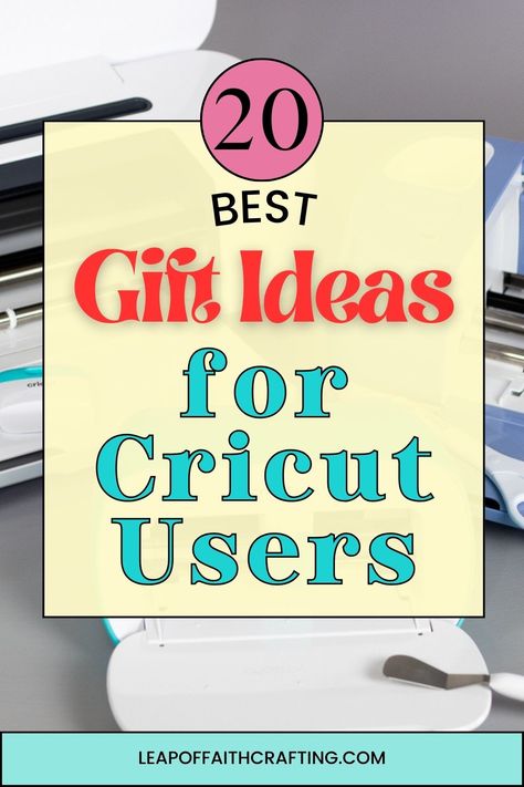 Looking for gifts for Cricut users?? Check out my top 15 Cricut gift ideas for the crafty person in your life and what Cricut users really need! Quick Cricut Gifts, Cricut Gift Ideas For Women, Cricut Gift Ideas, Creative Homemade Gifts, Cricut Gifts, 10 Gift Ideas, Crafts By Season, Htv Projects, Cricut Supplies