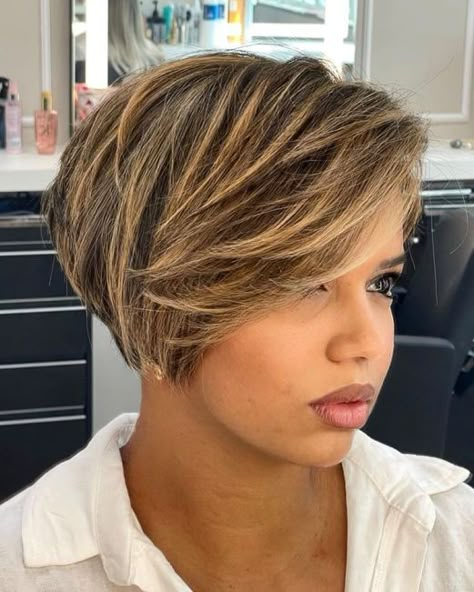 Blond Pixie, Long Pixie Bob, Kort Bob, Brunette Pixie, Choppy Pixie Cut, Longer Pixie Haircut, Pixie Cut Styles, Fine Straight Hair, Pixie Bob Haircut