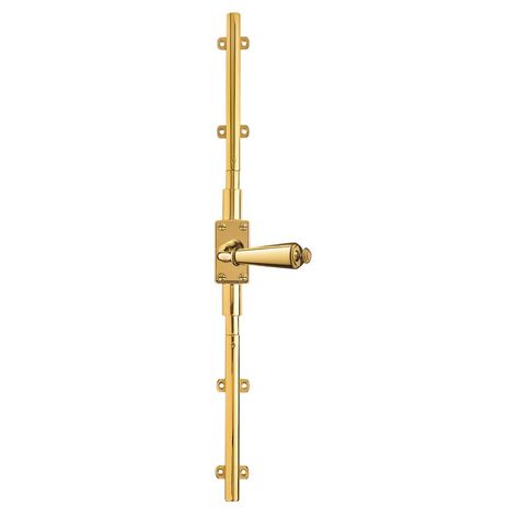 Cremone Bolt (8105.030) Cremone Bolt, Brass Door Hardware, Door Guard, Baldwin Hardware, Brass Door, House Renovation, Door Accessories, Renovation Ideas, Satin Brass