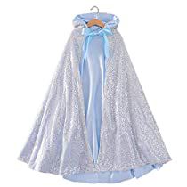 Check this out on Amazon Princess Cape, Fabric Crown, Satin Hands, Boho Festival Fashion, Hooded Cape, Blue Accessories, White Accessories, Christmas Costumes, Halloween Accessories