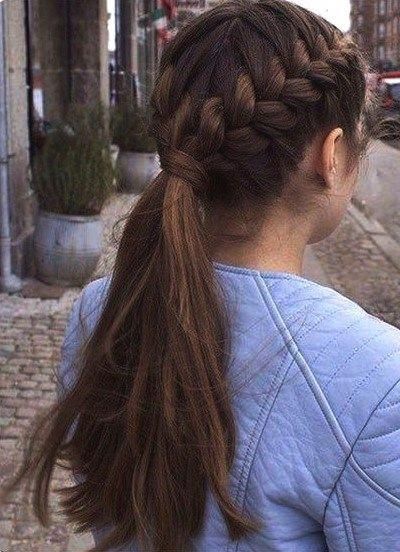 13 Hairstyles, Hairstyle Ponytail, Pony Hairstyles, Ponytail Hairstyle, Cute Braided Hairstyles, A Ponytail, Trending Hairstyles, Round Faces, Easy Hairstyles For Long Hair