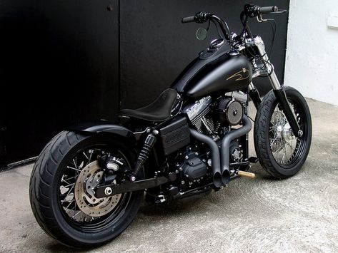 Super-Cycles blog: H-D Dyna Harley Street Bob, Harley Davidson Dyna Super Glide, Motos Harley, Dyna Super Glide, Dyna Low Rider, New Harley, Motos Honda, Harley Bobber, Bobber Bikes