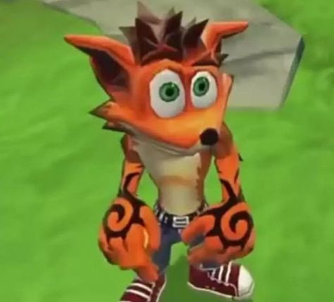 Crash Bandicoot Wallpapers, Video Game Pfp, Crash Of The Titans, Crash Bandicoot Characters, Chill Mood, Childhood Games, Funny Animal Photos, Crash Bandicoot, One Piece Drawing