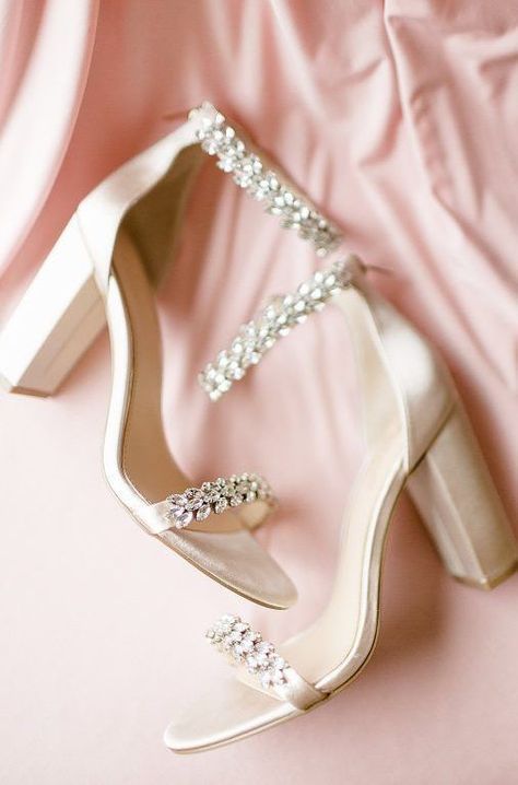 Champagne Heels Wedding, Wedding Shoes Champagne, Wedding High Shoes With Pearls, Wedding High Heels Shoes With Pearls, Diy Wedding Heels, Wedding Heels With Satin Bow, Champagne And Black Wedding, Embellished Open Heel Wedding Heels, Wedding Heels Brides