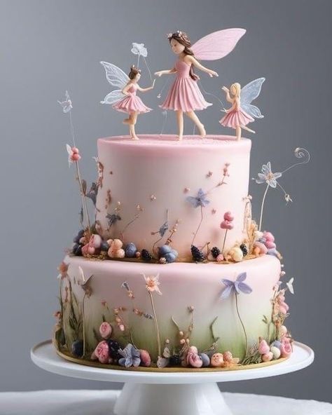 Forest Fairy Cake, Enchanted Forest Cake, Fairy Theme Birthday Party, Fairy Garden Cake, Fairy Birthday Cake, Fairy Theme Party, Magical Party, Fairy Theme, Fairy Garden Birthday Party