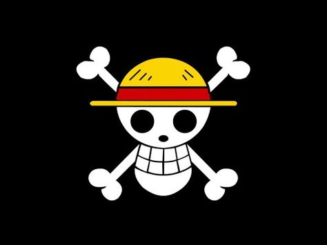 One piece logo One Piece Flag, Luffy Gear Fourth, One Piece New World, One Piece Logo, Logo Wallpaper Hd, One Piece Tattoos, Flag Wallpaper, One Piece Crew, Pirate Flag