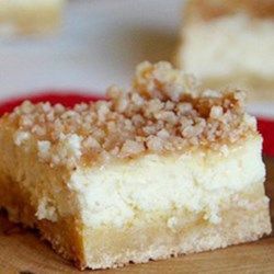 Moms Cheesecake Cookie Bars - Allrecipes.com Cheesecake Cookie Bars, Sugar Cookie Bar Recipe, Quick And Easy Sweet Treats, Cheesecake Cookie, Sugar Cookie Mix, Sugar Cookie Bars, Cookie Bar, Cheesecake Cookies, Just A Pinch