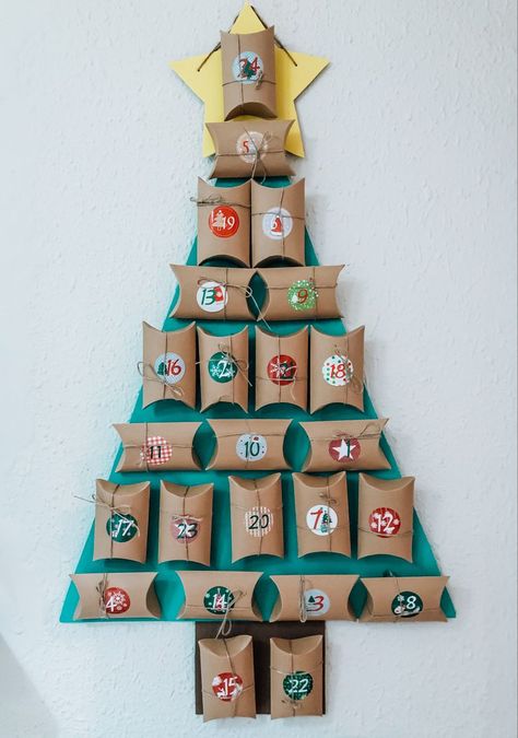 40 Christmas Advent Calendar Ideas to Count Down the Holidays Advent Calendar Ideas Diy What To Put In, Christmas Advent Calendar Ideas, Make An Advent Calendar, Homemade Advent Calendars, Advent Calendar Ideas, Construction Theme Party, Christmas Advent Calendar Diy, Creative Calendar, Advent Calendars For Kids