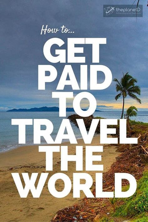 get paid to travel the world pinterest Get Paid To Travel, Make Money Traveling, Paid To Travel, Travel Jobs, Independent Work, House Sitting, Travel Writing, Travel Blogging, Travel Money